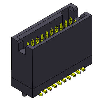 دو ردیف 1.27 میلی متر جعبه سربرگ نوع SMT با گیره 300 ولت AC/DC