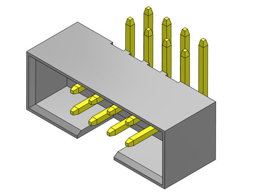2 آمپر 2 میلی متر Pitch Box Header Dual Right Angle Type 2*8-2*25Pin