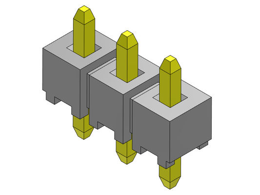 کانکتور پین هدر 2.54 میلی متری تک ردیف DIP TYPE 1*2PIN به 1*40PIN H=2.54MM