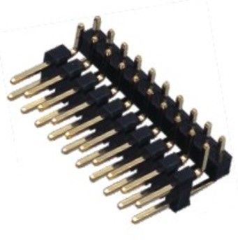 کانکتور پین هدر 2.54 میلی متری دو ردیفه R/A TYPE 2*2PIN به 2*40PIN H=2.54MM