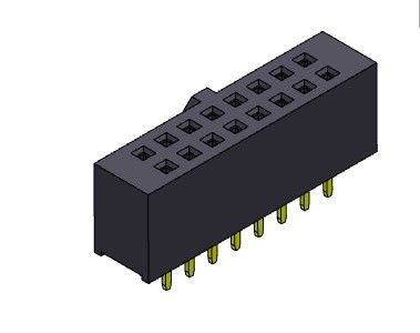 Dual Row Dip TYPE 2.54mm Pitch Female Header 2*2PIN to 2*40PIN