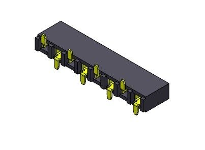 رابط هدر زن 2.54 میلی متری تک ردیف SMT TYPE 1*2PIN به 1*40PIN H=5.00mm