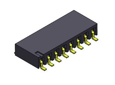 رابط هدر زن 2.54 میلی متری ورودی تک ردیف SMT TYPE 1*2PIN به 1*40PIN H=3.40mm