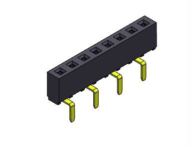 کانکتور هدر زن 2.54 میلی متری تک ردیف ورودی دوگانه TYPE 1*2PIN به 1*40PIN H=5.00mm