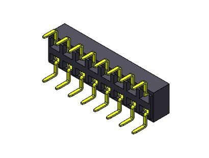 کانکتور هدر زن 2.54 میلی متری دو ردیف ورودی دوگانه TYPE 2*2PIN به 2*40PIN H=3.00mm