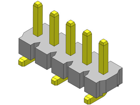 کانکتور هدر پین 3.96 میلی متری تک ردیف SMT TYPE 1*2PIN به 1*24PIN H=3.18MM