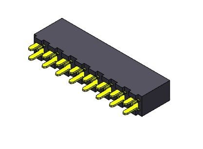 رابط هدر زن 3.96 میلی متری تک ردیف DIP TYPE 1*2PIN به 1*24PIN H=8.89mm