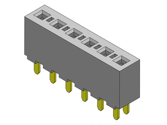 رابط هدر زن 3.96 میلی متری تک ردیف DIP TYPE 1*2PIN به 1*24PIN H=8.89mm
