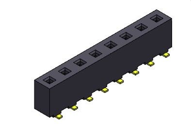 رابط هدر زن 5.08 میلی متر تک ردیف SMT TYPE 1*2PIN به 1*20PIN H=8.90mm