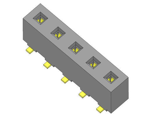 رابط هدر زن 5.08 میلی متر تک ردیف SMT TYPE 1*2PIN به 1*20PIN H=8.90mm