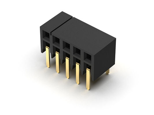 رابط هدر PCB 2.00 میلی متری رابط سربرگ زن 2*2 پین به 2*40 پین