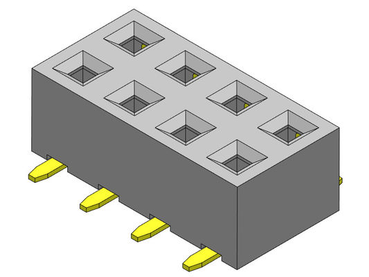 2*2 پین به 2*40 پین PCB هدر اتصال سطحی هدر ماده 2.00 میلی متر
