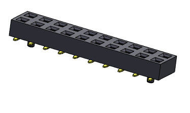 دو ردیف SMT TYPE 2.54 Female Header 2*2PIN تا 2*40PIN H=2.00mm