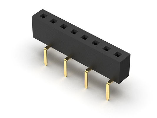 هدر سوکت زن تک ردیفی 2.00 میلی متری دو ورودی DIP TYPE 1*2PIN به 1*40PIN