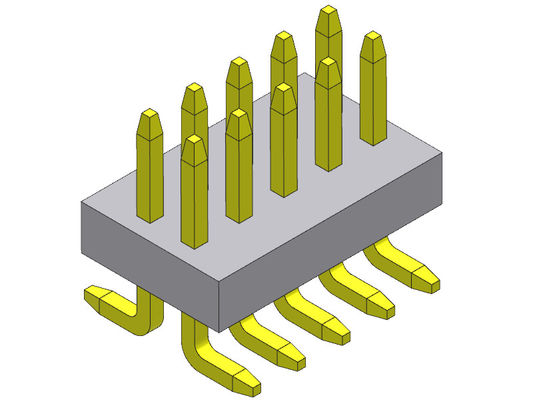 پین دو ردیفه زن هدر 1.00mm 2*2PIN به 2*40PIN