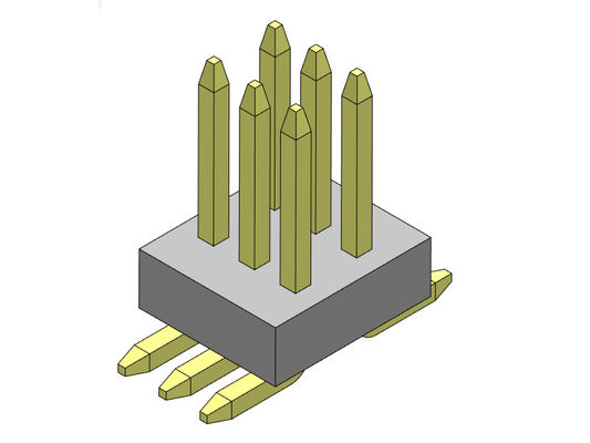 پیچ 0.8*1.2mm 2*3PIN به پین ​​2*50PIN زن هدر کانکتور دو ردیفه 0.8mm