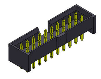 2 میلی متر Pitch Box Header Connector Dual Dip Stright Type H=4.80mm