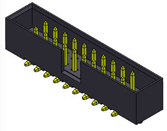 سربرگ جعبه 2*8-2*25 پین 2 میلی متری 2AMP دو ردیفه نوع SMT با گیره