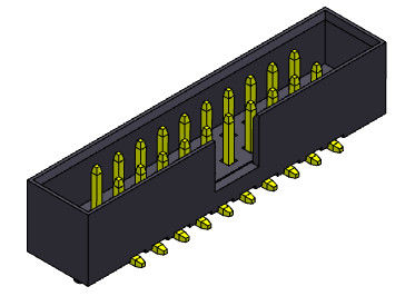 سربرگ جعبه 2*8-2*25 پین 2 میلی متری 2AMP دو ردیفه نوع SMT با گیره