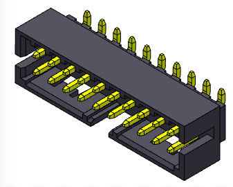 اتصال هدر جعبه 2.00 میلی متری اتصال سرصفحه SMT 2AMP 2*5-2*25 پین