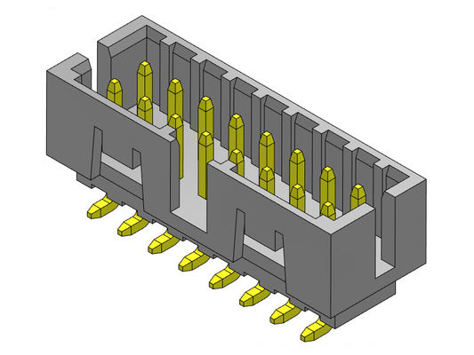 اتصال هدر جعبه 2.00 میلی متری اتصال سرصفحه SMT 2AMP 2*5-2*25 پین