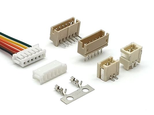 ویفر ZH کانکتور ویفر 1.5 میلی متری با زاویه راست پین گرد DIP UL94V-0