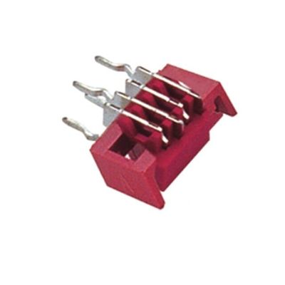 اتصال دهنده نوع شیب ظرف PCB 1.27mm*1.5mm زاویه راست زن