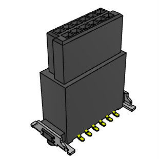 H 13.65mm تخته شناور با سرعت بالا به برد اتصالات 1.27mm