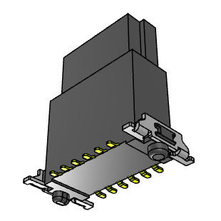 H 13.65mm تخته شناور با سرعت بالا به برد اتصالات 1.27mm
