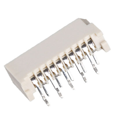 پیچ 1.25mm Ffc کانکتور Dip نوع H 0.8mm سری 2-36 پین طبیعی سیاه