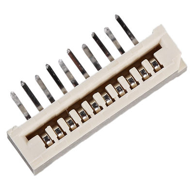 پیچ 1.25mm Ffc کانکتور Dip نوع H 0.8mm سری 2-36 پین طبیعی سیاه
