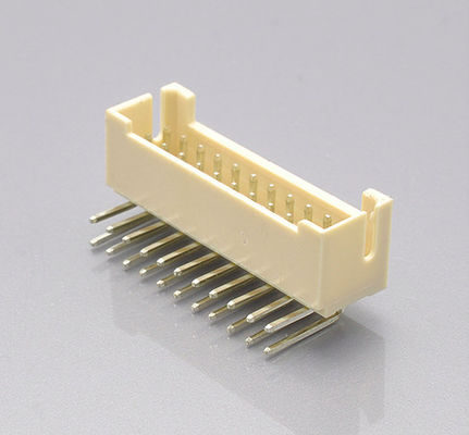 2.0mm رابط های سیم صفحه مدار Wafer دو ردیف زاویه راست 90 ° Dip نوع PHB2.0 سری