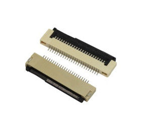پیچ 0.5mm Fpc کانکتور 4 پین به 68 پین زاویه راست 90 ° آسان بر روی SMT نوع H 2.55mm