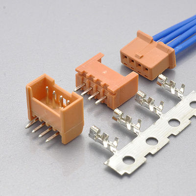 1.25mm Wafer Wire To Board Connector یک ردیف UL94V0 نایلون-66 2-8Pin DF13
